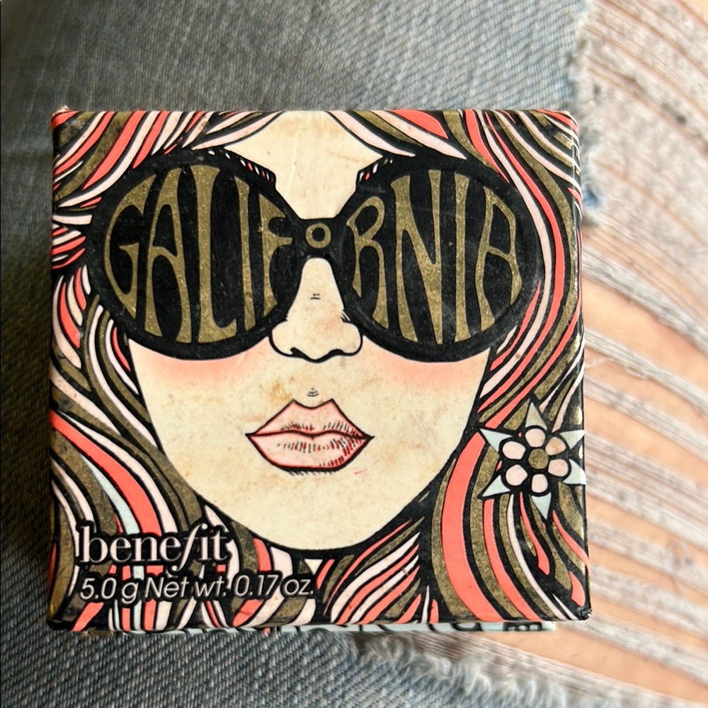 Benefit GALifornia Blush with Pink and Gold Hues